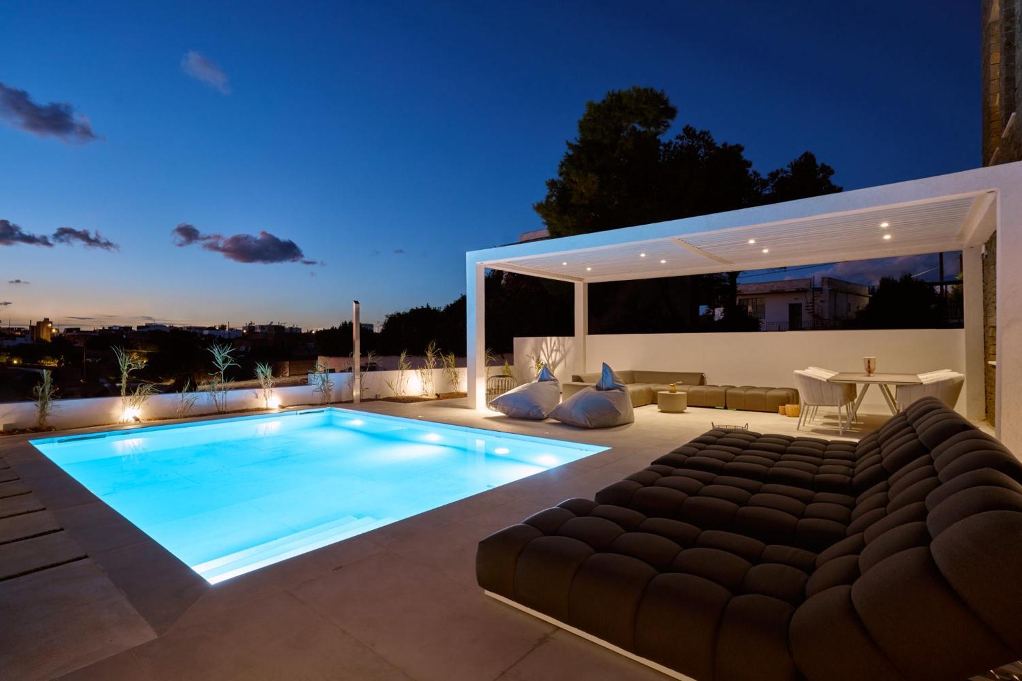 Helius Villas Aliki  Phòng bức ảnh